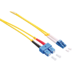 LogiLink LC/SC, 10 m InfiniBand/fibre optic cable Yellow