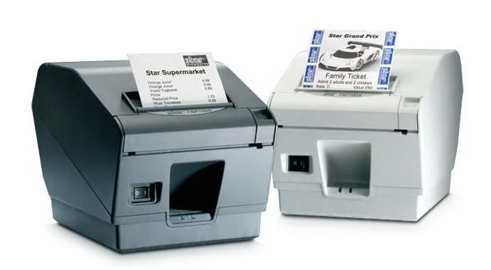 Image of Star Micronics TSP743II-24, ETHERNET, BLACK