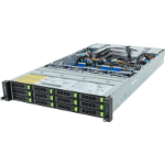 GIGABYTE R283-Z94-AAV1 LGA 6096 Rack (2U) Zwart, Staal