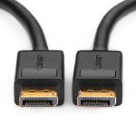 Ugreen 10212 DisplayPort cable 3 m Black