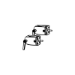 Ergotron DS100 Outboard Pole Clamps Noir Métal