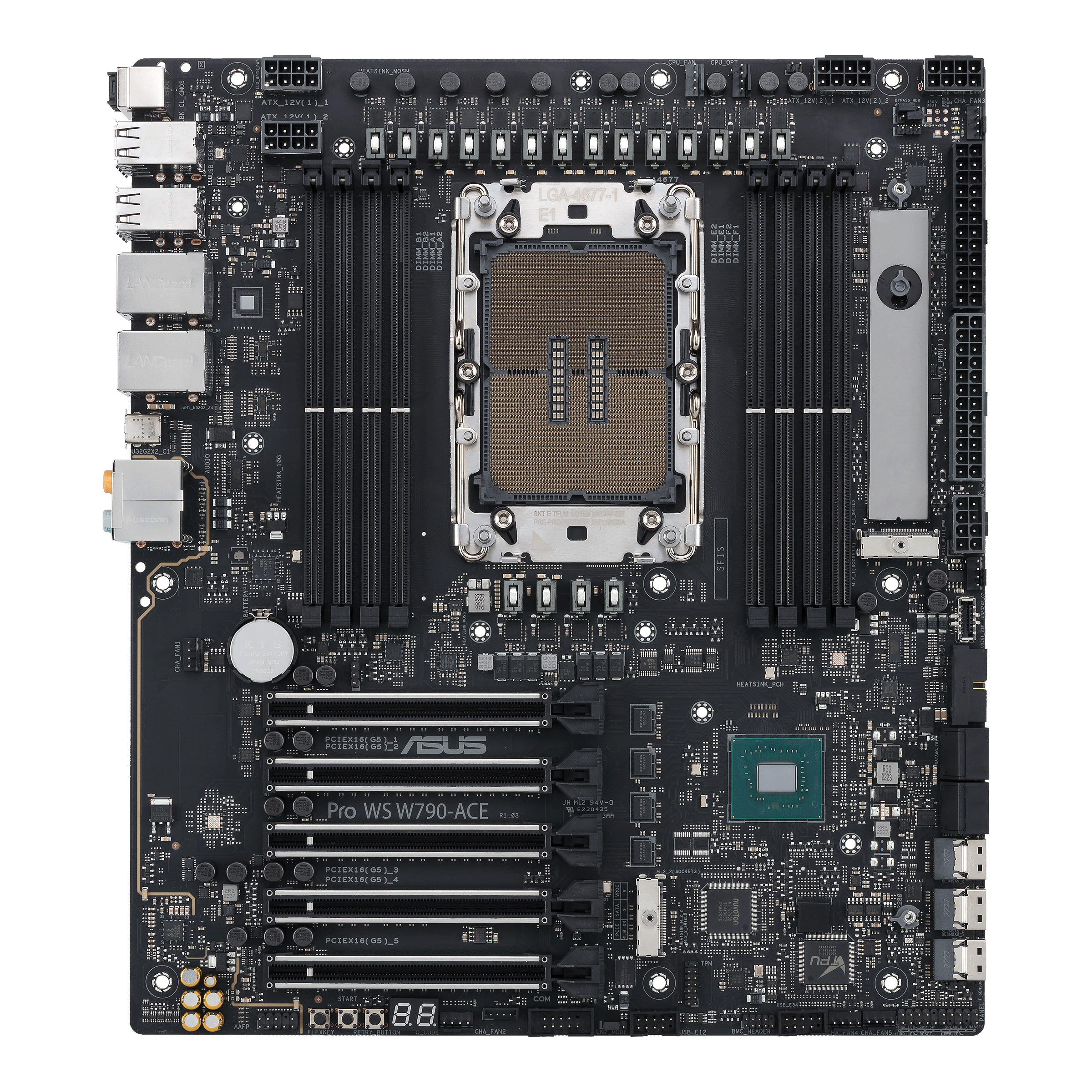 Image of ASUS PRO WS W790-ACE Intel W790 LGA 4677 (Socket E)