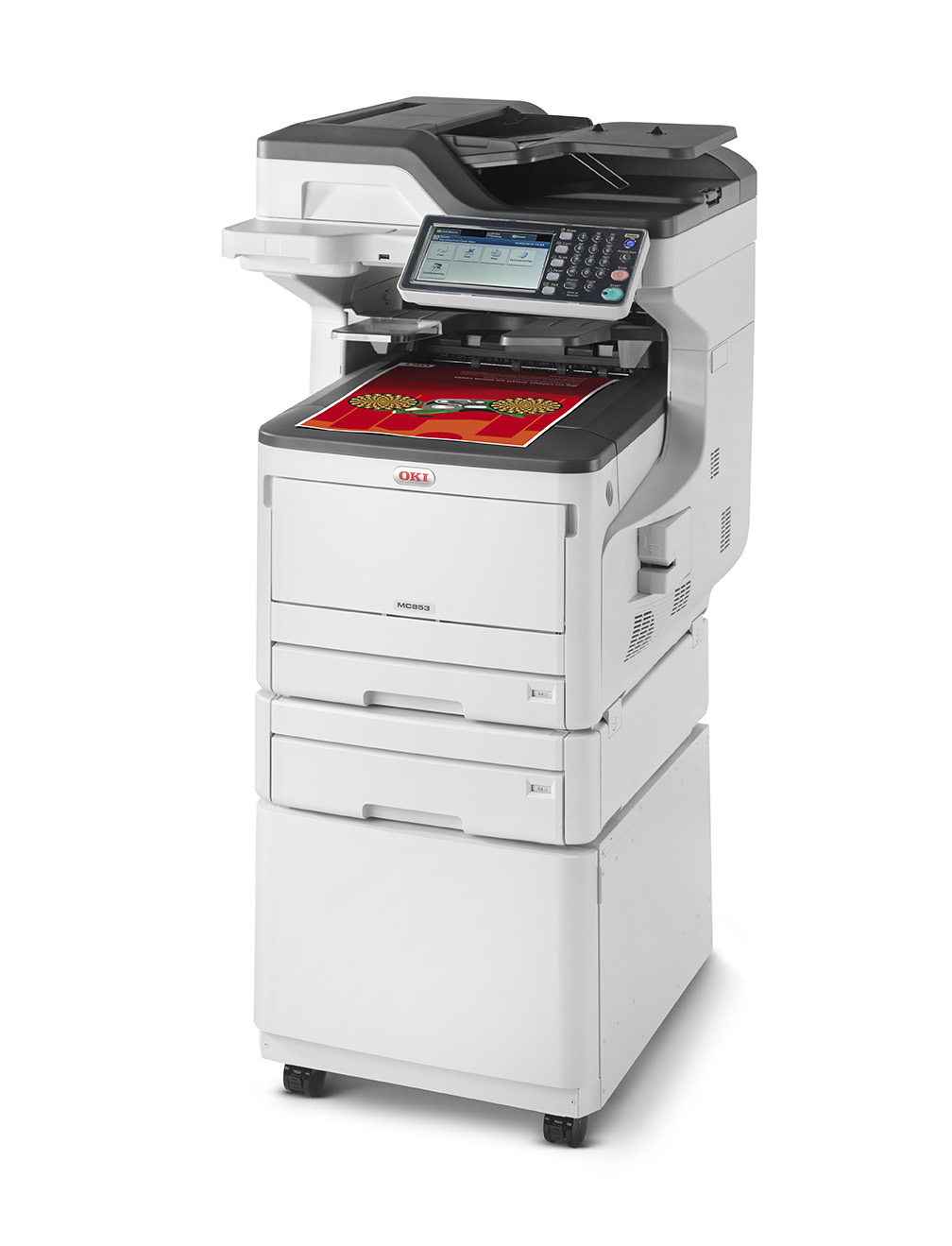 Image of OKI MC853dnct LED A3 1200 x 600 DPI 23 ppm