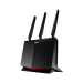 ASUS 4G-AC86U wireless router Gigabit Ethernet Dual-band (2.4 GHz / 5 GHz) 5G Black