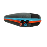 Oniverse ONICAS2-MULTI-BLUE Buidelzak Nintendo Katoen Grijs