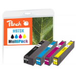 Peach PI300-941 inktcartridge 4 stuk(s) Compatibel Hoog (XL) rendement Zwart, Cyaan, Roze, Geel