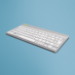 R-Go Tools Ergonomic keyboard R-Go Compact Break, compact keyboard with break software, AZERTY (FR), Bluetooth, white
