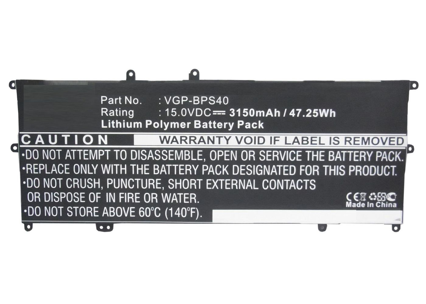 Image of CoreParts Laptop Battery for Sony