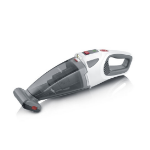 Severin HV 7146 steelstofzuiger & elektrische bezem Batterij/Accu Droog en nat UltraFine 120 W Grijs, Rood, Wit 2,2 Ah