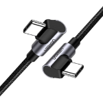 Ugreen EU Product - Angled USB-C to USB-C Cable 3A  1m - Grey