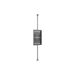 Multibrackets M Pro Series - Enclosure 50" Floor to Ceiling Medium Black