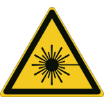 Brady ISO Safety Sign - Warning
