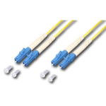 Lightwin LDP-09 LC-LC 3.0 Glasvezel kabel 3 m Geel
