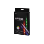 Deepcool RGB Colour LED 360 Strip Lighting Kit (Magnetic), 16.8 Million Colours, Omni Radio(EOL)