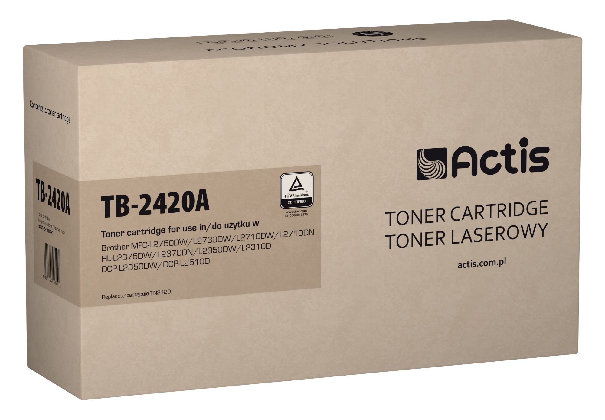 Actis TB-2420A toner (replacement for Brother TN-2420A; Supreme; 3000 pages; black)