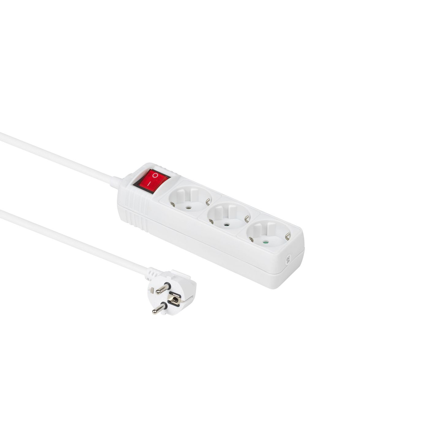 Microconnect White Gru0035ws Power Extension 5 M 3 Ac Outlet(S)