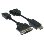 Cables Direct DisplayPort - DVI Black