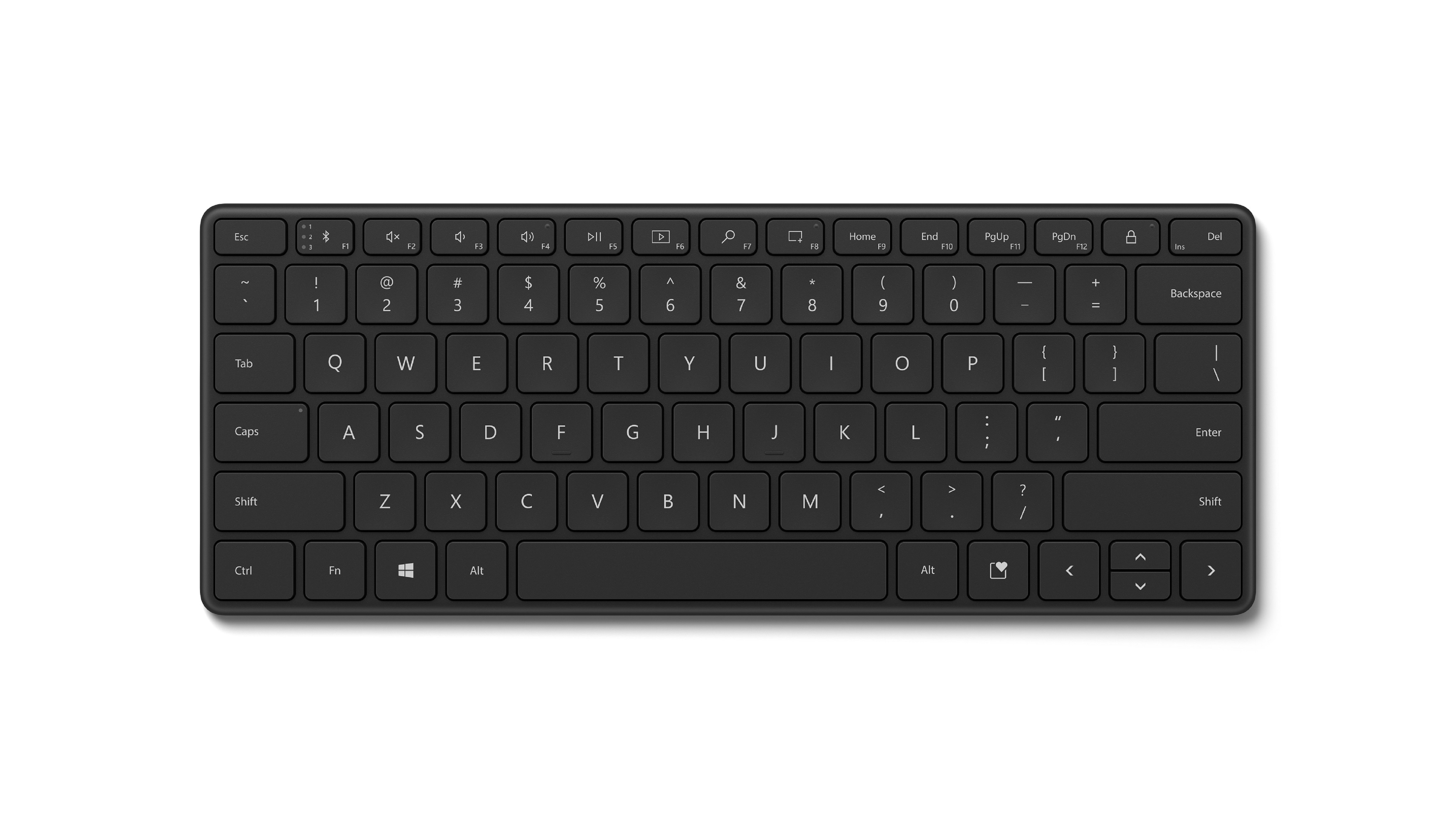 Image of Microsoft Designer Compact keyboard Bluetooth QWERTY Nordic Black