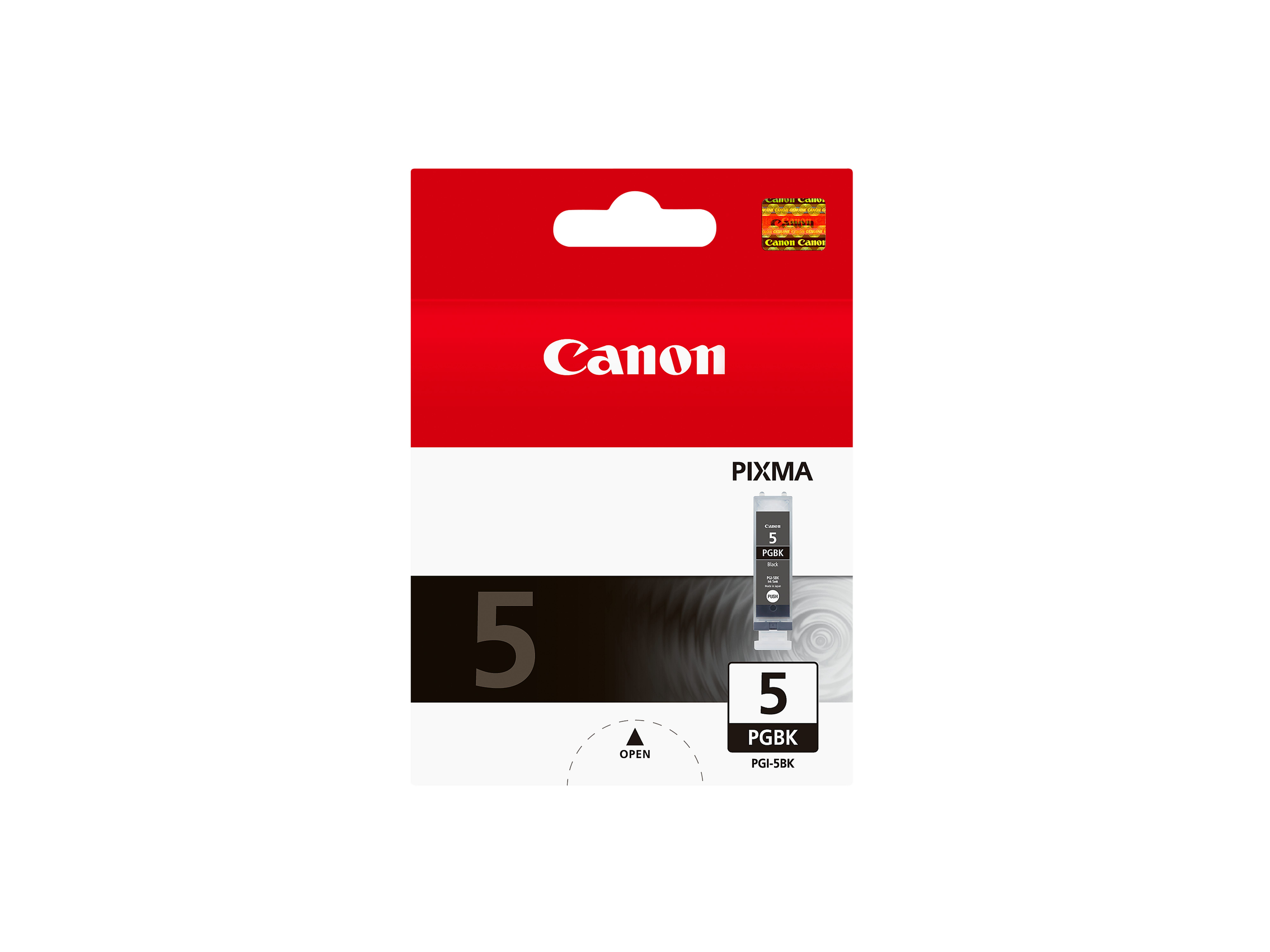 Image of Canon 0628B001/PGI-5BK Ink cartridge black pigmented, 505 pages...