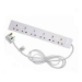 FDL 6 WAY MAINS GANG STRIP - 2M