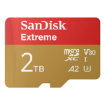 Sandisk Extreme microSDXC 2TB+SD Adapt 240MB/s