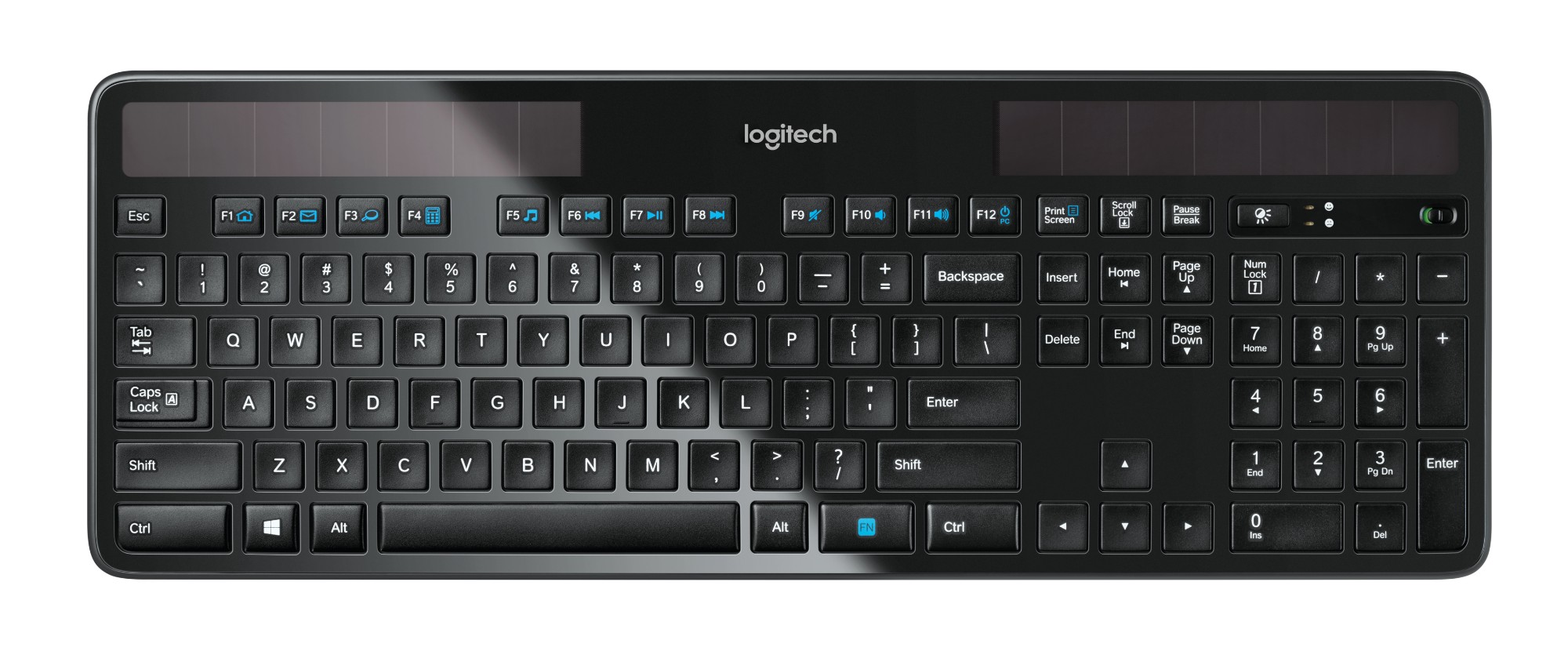 Клавиатура logitech k750 не работает