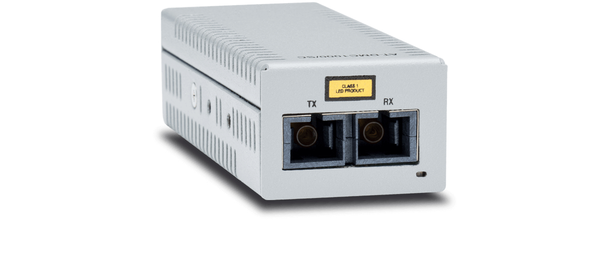 Allied Telesis AT-DMC1000/SC-30 network media converter 1000 Mbit/s 850 nm Multi-mode Grey