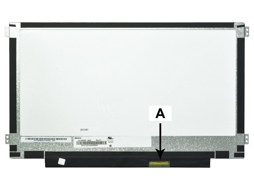 2-Power 11.6 1366x768 HD LED Matte eDP Screen - replaces N116BGE-E32