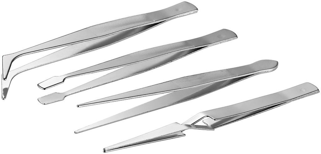EU Product - Tweezers Set 4 pcs thumbnail
