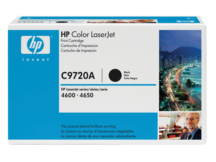 Image of HP C9720A/641A Toner cartridge black, 9K pages/5% for Canon...