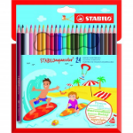 STABILO Aquacolor colour pencil Multicolour 24 pc(s)