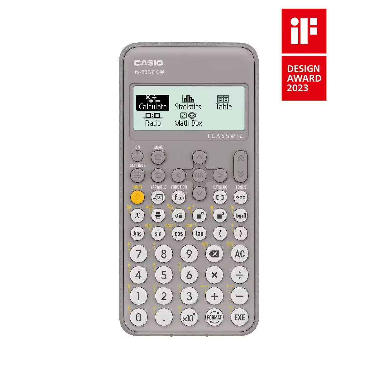 FX-83GTCW+ Scientific Calculator Grey thumbnail