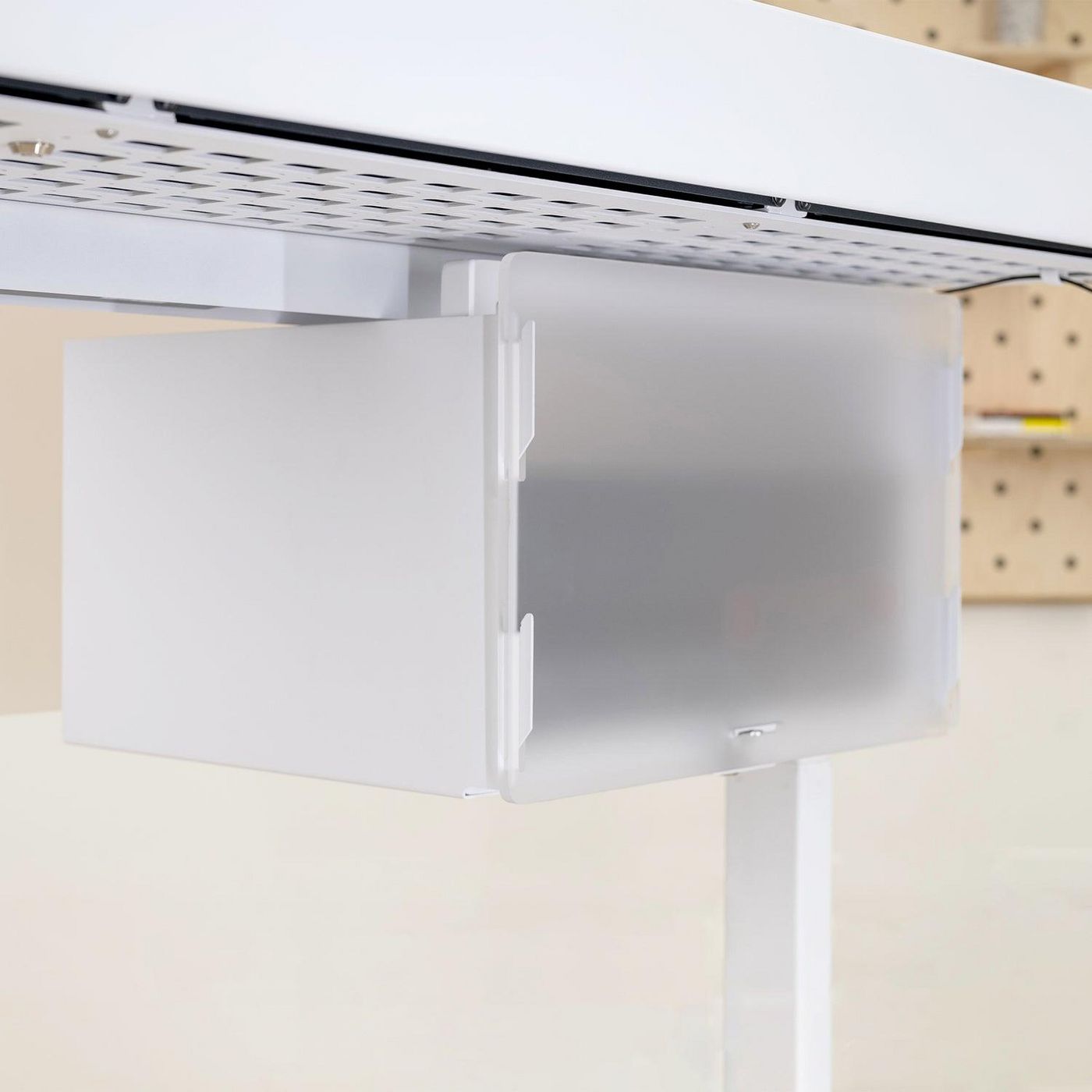 H903-WT desk tray/organizer Aluminium White