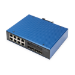 Digitus Industrial 8 + 4 10G uplink port L3 managed Gigabit Ethernet PoE switch