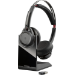 POLY Voyager Focus UC Headset Wireless Head-band Office/Call center Bluetooth Black