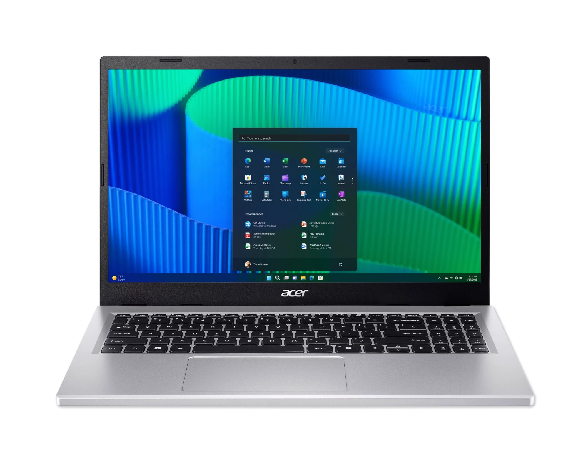 Acer Extensa 15 EX215-57-TCO-50PJ Intel Core 5 120U Laptop 39.6 cm (15