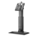 HP LV980AA monitor mount / stand 55.9 cm (22") Black Desk
