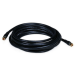 Monoprice 6314 coaxial cable 177.2" (4.5 m) F RG-6/UL Black