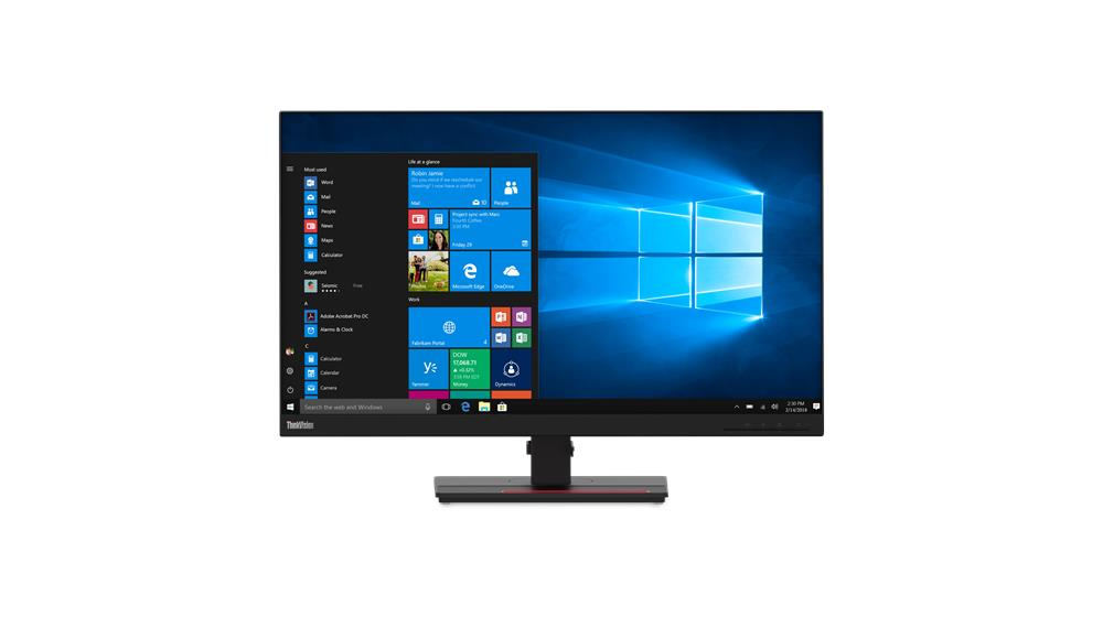 Lenovo ThinkVision T27h-20 68.6 cm (27") 2560 x 1440 pixels Wide ...