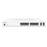 Fortinet FS-124E-POE network switch Managed L2 Gigabit Ethernet (10/100/1000) Power over Ethernet (PoE) 1U White