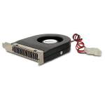 StarTech.com Expansion Slot Rear Exhaust Cooling Fan with LP4 Connector