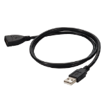 AddOn Networks USBEXTAA5MF USB cable USB 2.0 59.8" (1.52 m) USB A Black