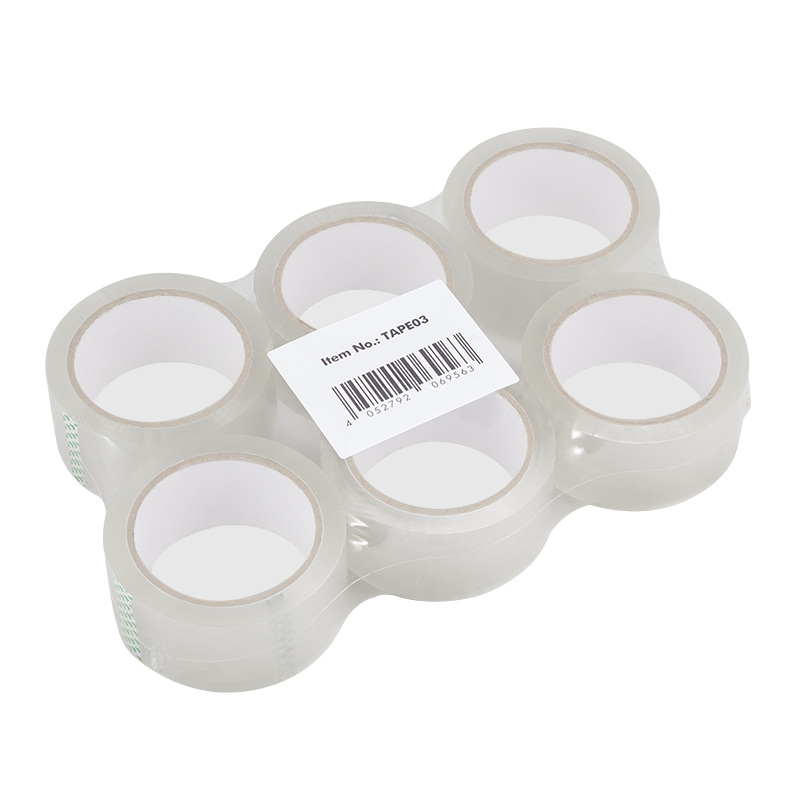Logilink Adhesive Tape. Transparent Opp Tape. 40Mic. Low Noise