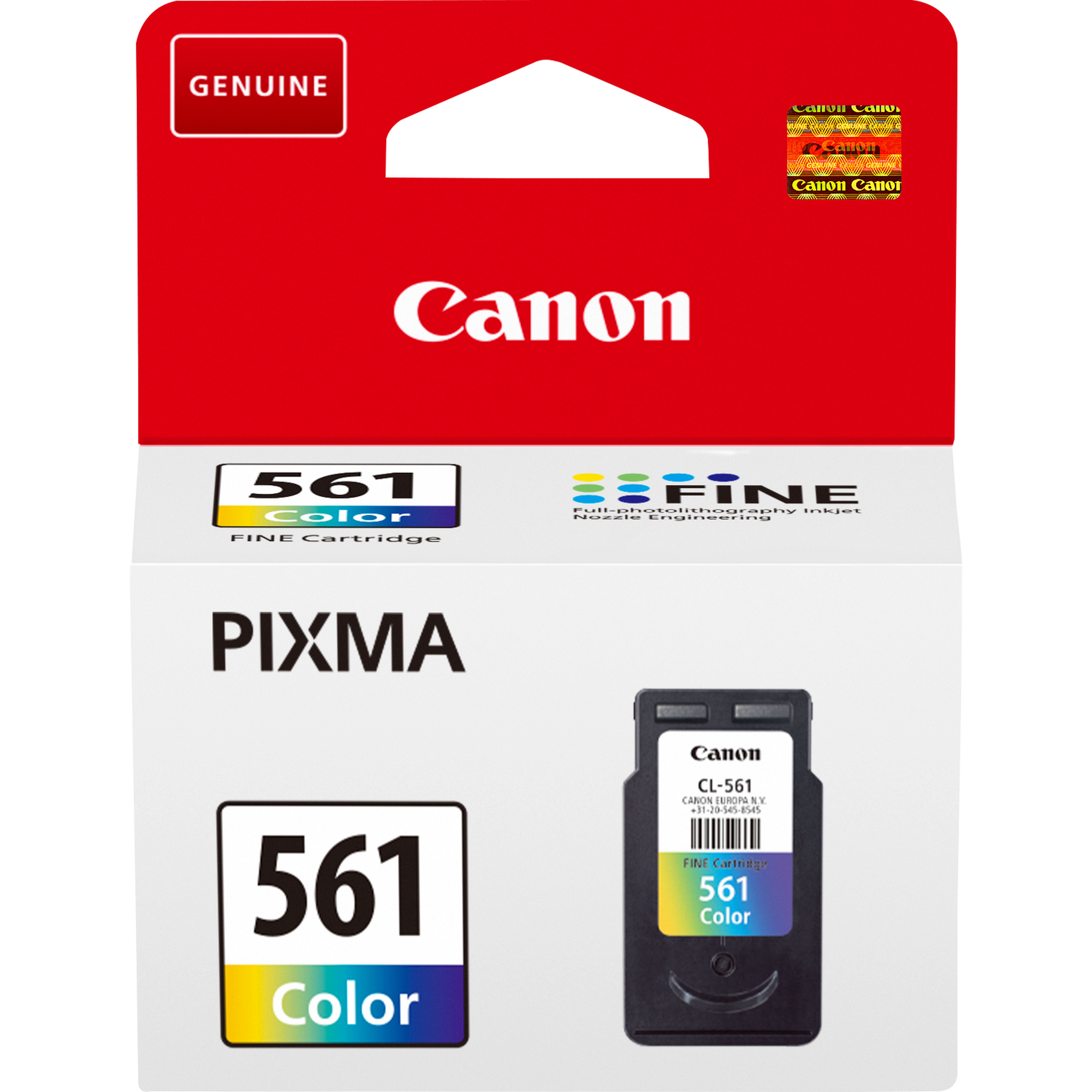 Image of Canon 3731C001/CL-561 Printhead cartridge color, 180 pages ISO/IEC...