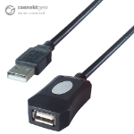 connektgear 20m USB 2 Active Extension Cable A Male to A Female - High Speed