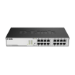 D-Link DGS-1016D network switch Unmanaged Gigabit Ethernet (10/100/1000) 1U Black, Silver