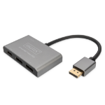 Digitus 3-Port MST Video Hub (DP -> 2x DP, 1x HDMI)