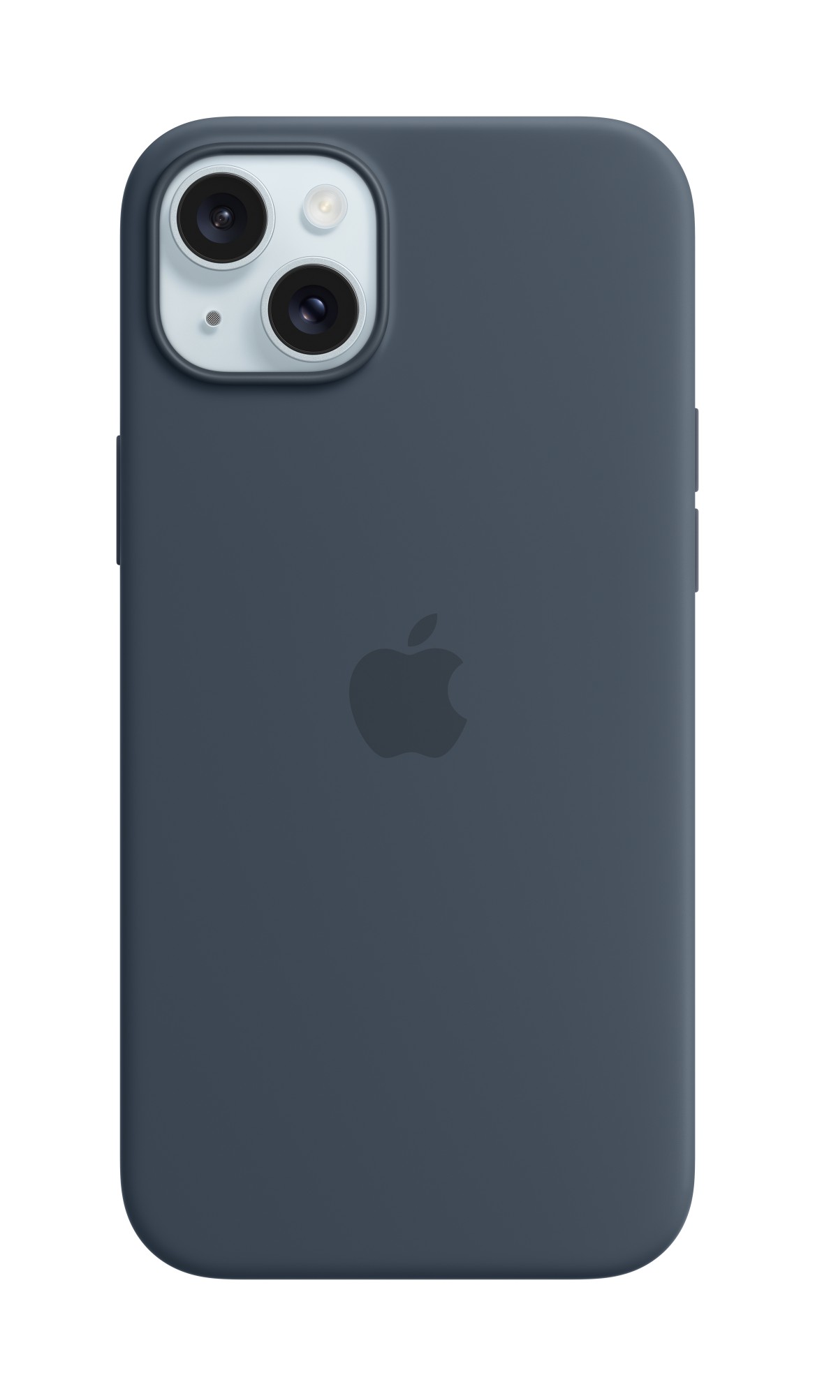 Apple Blue Iphone 15 Plus Silicone Case With Magsafe - Storm