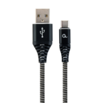 Gembird CC-USB2B-AMCM-2M-BW USB cable USB 2.0 USB A USB C Black, White