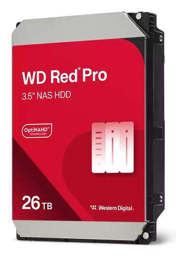 Western Digital WD HD3.5" SATA3 26TB WD260KFGX / 24x7 / NAS (Di)